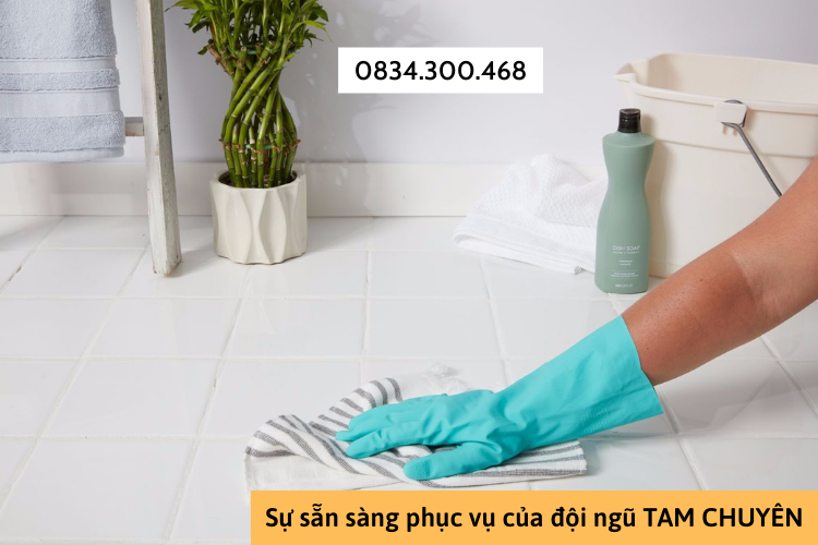 Cách tẩy sơn trên nền gạch